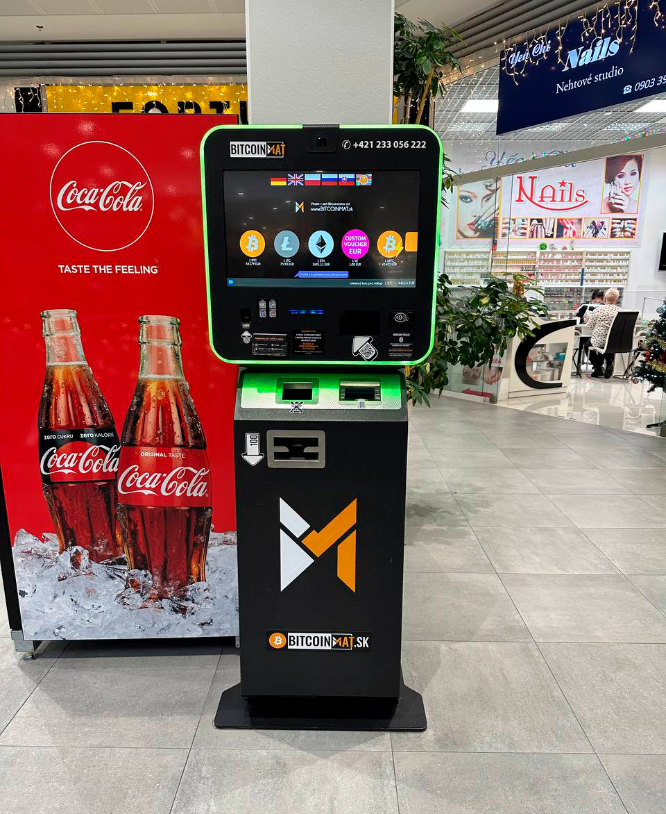 Bitcoinmat NC Terminal Banská Bystrica | Crypto machine | Buy btc