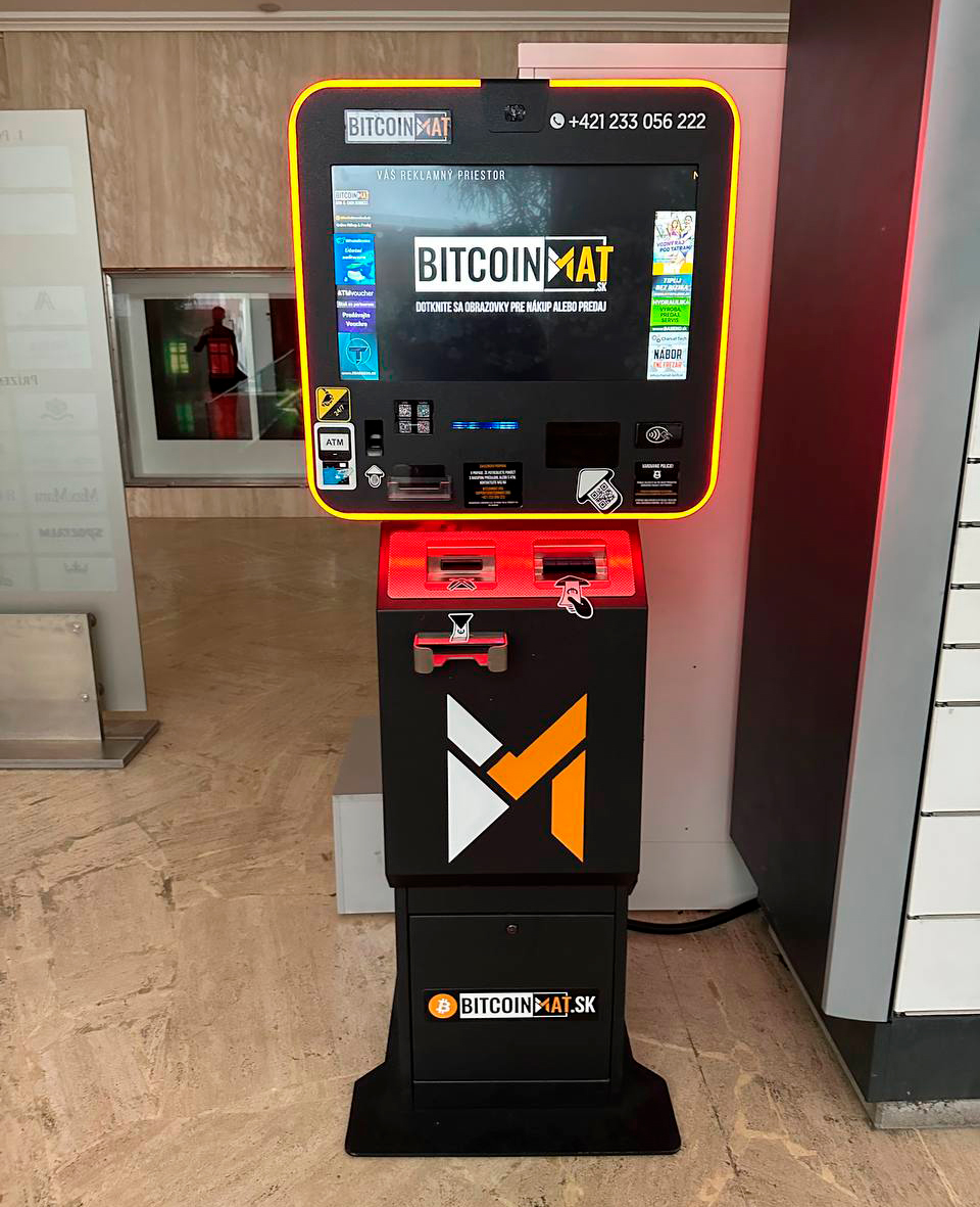 Bitcoinový automat | Bitcoin ATM | Bitcoinmat | Krypto ATM