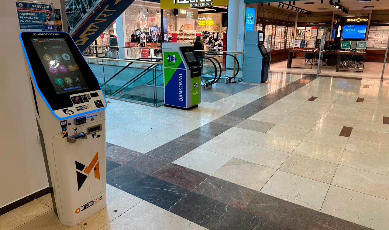 Bitcoinmat Pardubice ATRIUM | Buy Bitcoin | Sell Bitcoin